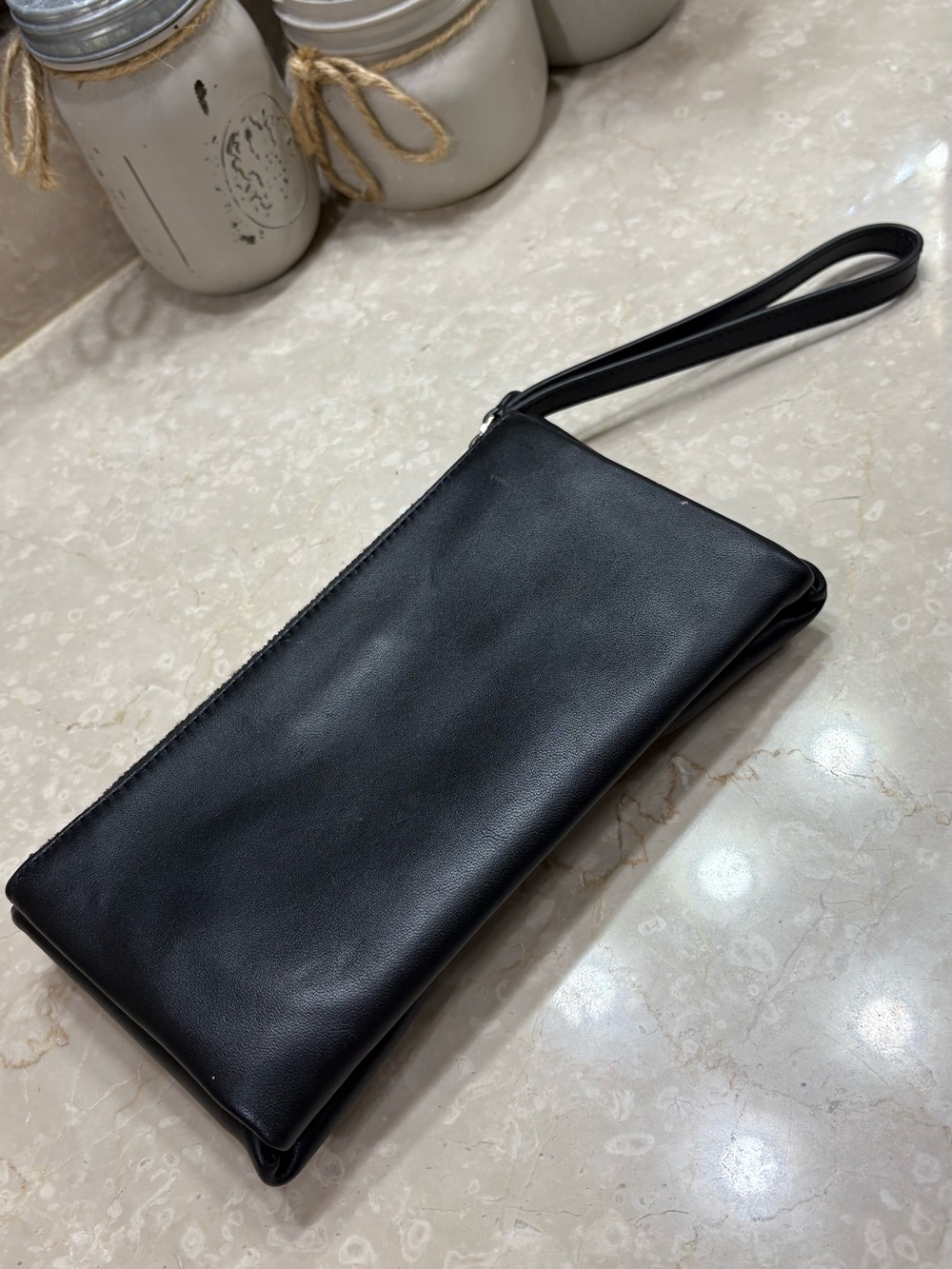 kate spade Black Leather Bow Wristlet - Picture 3 of 7
